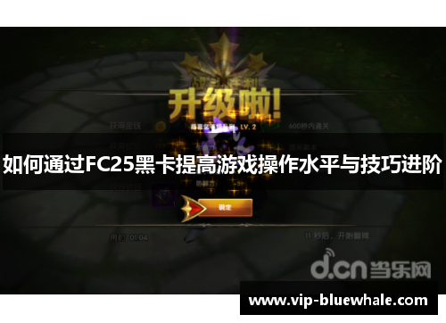 如何通过FC25黑卡提高游戏操作水平与技巧进阶